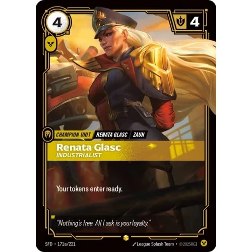 Renata Glasc - Industrialist (Alternate Art) (171a/221) (Spiritforged)
