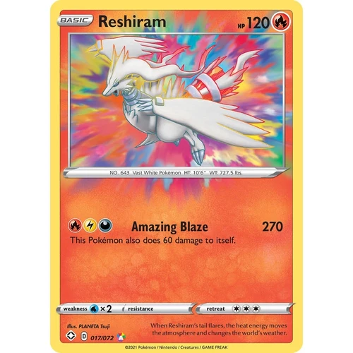 Reshiram (017/072) (Shining Fates)