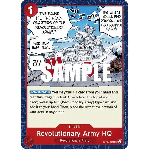 Revolutionary Army HQ (OP05-021) [Awakening of the New Era]