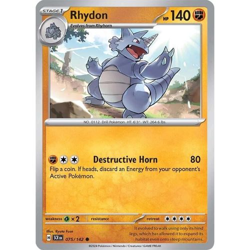 Rhydon (075/142) [SV07: Stellar Crown]