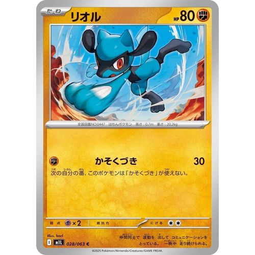 Riolu (028/063) (m1L: Mega Brave)