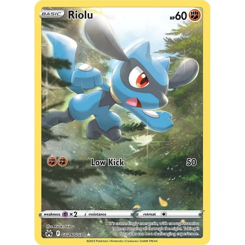 Riolu (GG26/GG70) (Crown Zenith: Galarian Gallery)