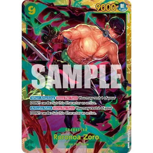 Roronoa Zoro - OP06-118 (Reprint) (OP06-118) (Premium Booster -The Best- Vol. 2) (PRB-02)