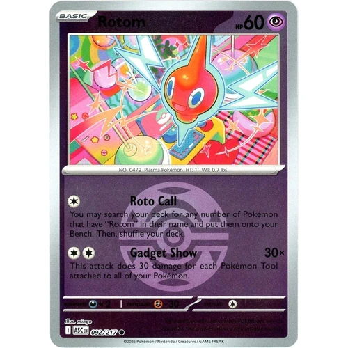 Rotom (Dusk Ball) (092/217) (ME: Ascended Heroes)