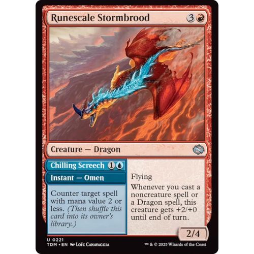 Runescale Stormbrood (221) (Tarkir: Dragonstorm)