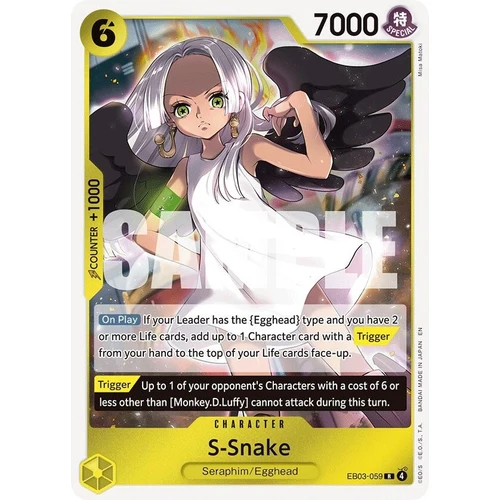 S-Snake (EB03-059) (Extra Booster: One Piece Heroines Edition)