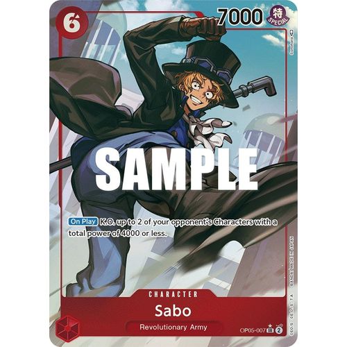 Sabo (007) (Alternate Art) (OP05-007) [Awakening of the New Era]