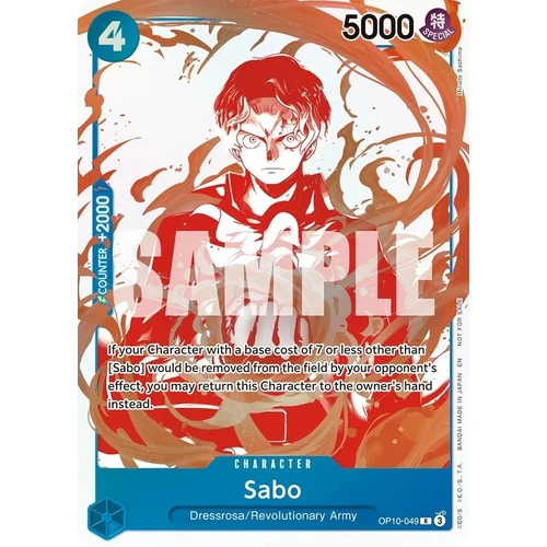 Sabo - OP10-049 (3rd Anniversary Treasure Campaign Pack) (OP10-049) (One Piece Promotion Cards)