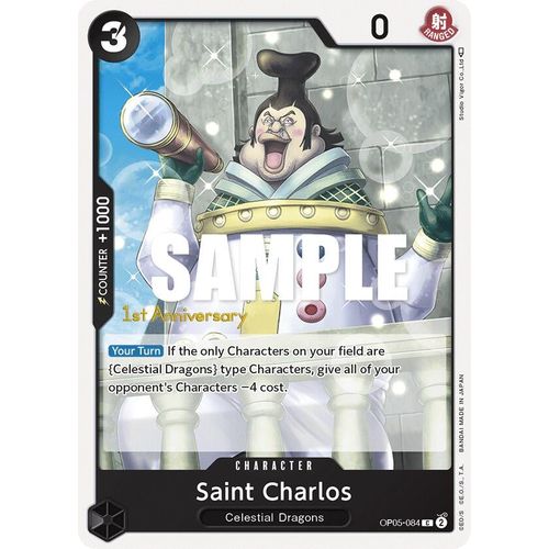 Saint Charlos (OP05-084) [Awakening of the New Era: 1st Anniversary Tournament Cards]