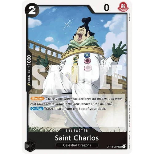 Saint Charlos (OP13-087) (Carrying On His Will)