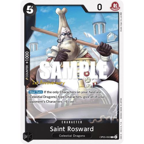 Saint Rosward (OP05-092) [Awakening of the New Era: 1st Anniversary Tournament Cards]