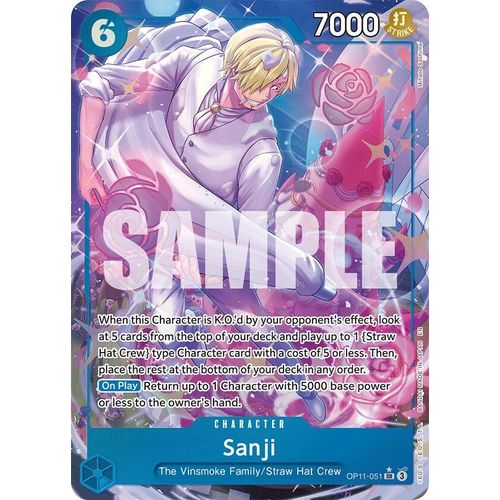 Sanji (Alternate Art) (OP11-051) [A Fist of Divine Speed]
