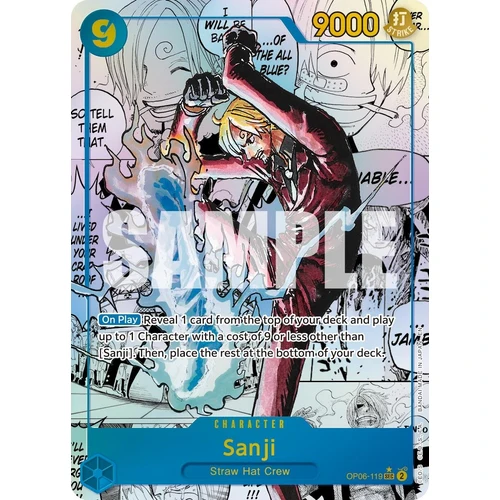 Sanji - OP06-119 (Manga) (OP06-119) (Premium Booster -The Best- Vol. 2)