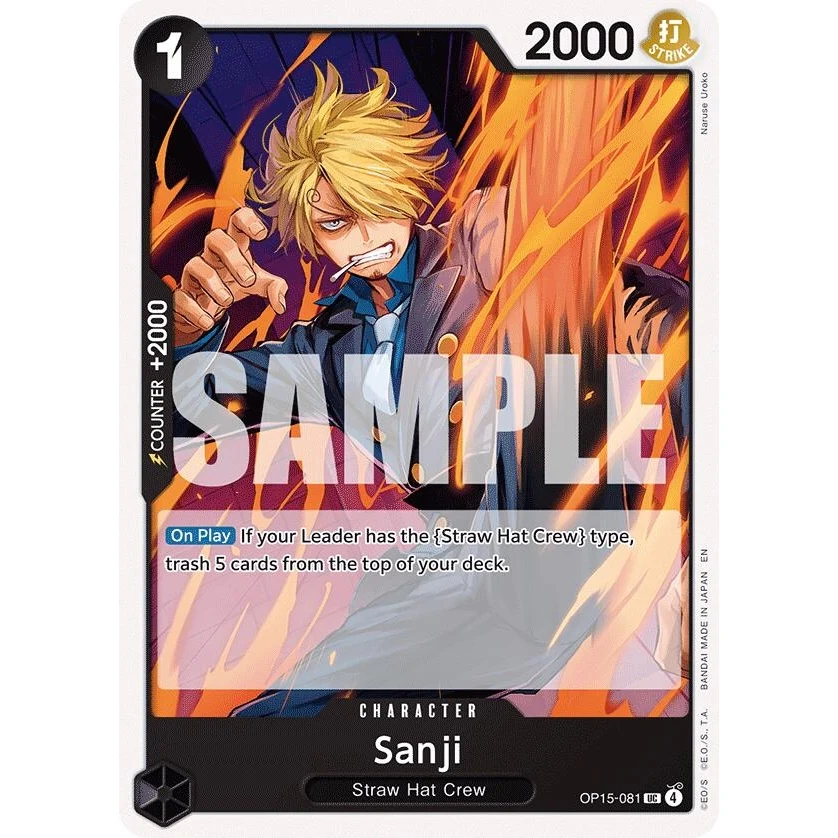 Sanji (OP15-081) (OP15-081) (Adventure on Kami's Island)