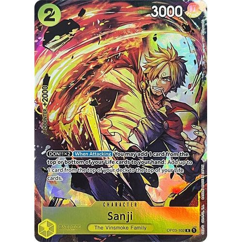 Sanji (Premium Card Collection -BANDAI CARD GAMES Fest. 23-24 Edition-) (OP03-102) [One Piece Promotion Cards]