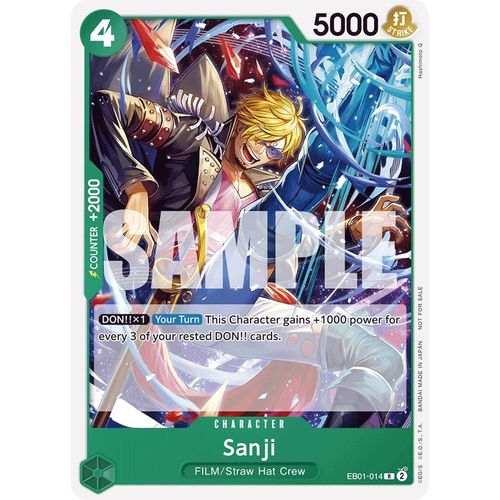 Sanji (Tournament Pack 2025 Vol. 1) (EB01-014) [One Piece Promotion Cards]