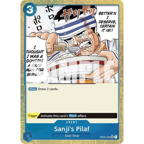 Sanji's Pilaf (Textured Foil) (OP03-056) [Premium Booster -The Best-]