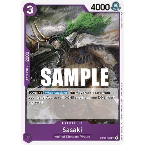 Sasaki (Event Pack Vol. 2) (OP01-101) [One Piece Promotion Cards]