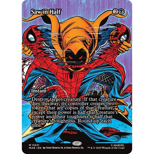 Saw in Half (Borderless) (21) (Marvel Eternal-Legal)