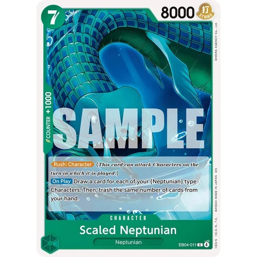 Scaled Neptunian (EB04-011) (The Azure Sea's Seven)
