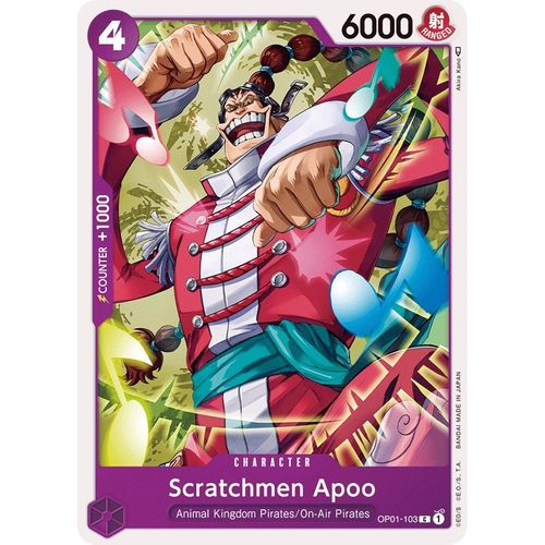 Scratchmen Apoo (OP01-103) [Romance Dawn]