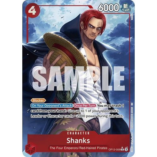 Shanks (008) (Alternate Art) (OP12-008) (Legacy of the Master)