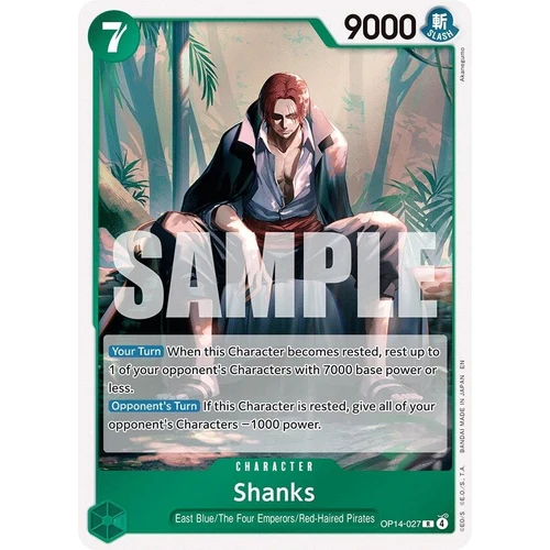 Shanks (OP14-027) (The Azure Sea's Seven)