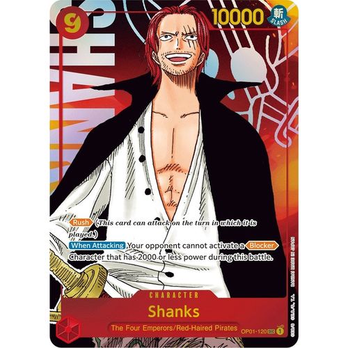 Shanks (Parallel) (OP01-120) [Romance Dawn]