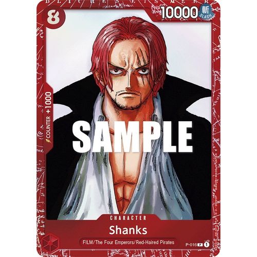 Shanks (Premium Card Collection -ONE PIECE FILM RED Edition-) (P-016) [One Piece Promotion Cards]