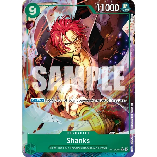 Shanks - ST16-004 (Alternate Art) (ST16-004) (Premium Booster -The Best- Vol. 2)