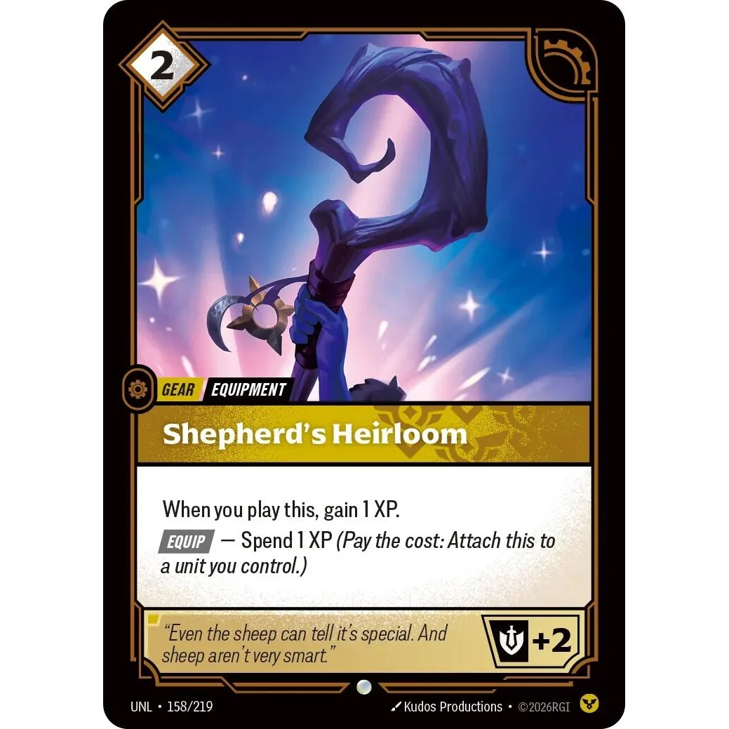 Shepherd's Heirloom (158/219) (Unleashed)