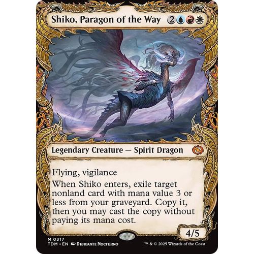 Shiko, Paragon of the Way (Showcase) (317) (Tarkir: Dragonstorm)