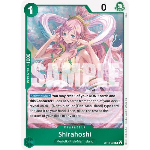 Shirahoshi (030) (OP11-030) [A Fist of Divine Speed]