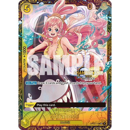 Shirahoshi (October Championship 2024 Online Regional) (OP03-116) [One Piece Promotion Cards]