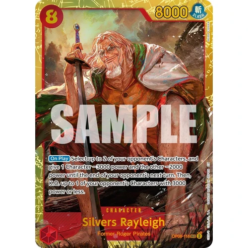 Silvers Rayleigh - OP08-118 (Reprint) (OP08-118) (Premium Booster -The Best- Vol. 2)