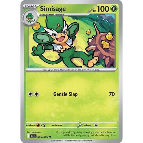 Simisage (005/086) (SV: Black Bolt)
