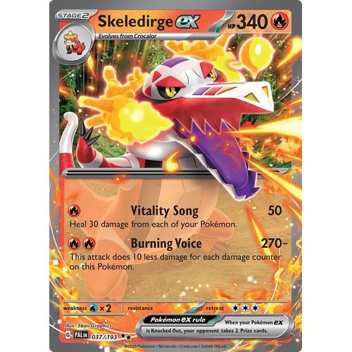 Skeledirge ex (037/193) [SV02: Paldea Evolved]