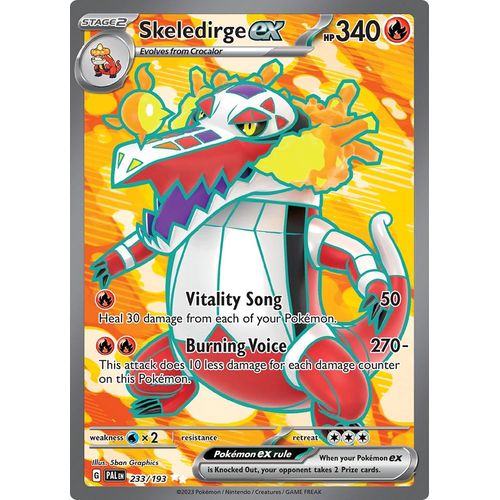 Skeledirge ex (233/193) [SV02: Paldea Evolved]