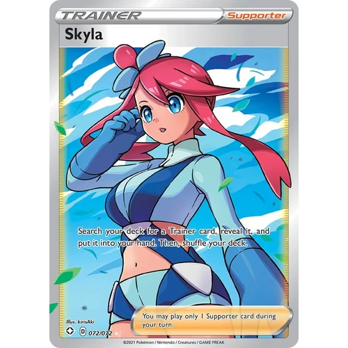 Skyla (Full Art) (072/072) (Shining Fates)
