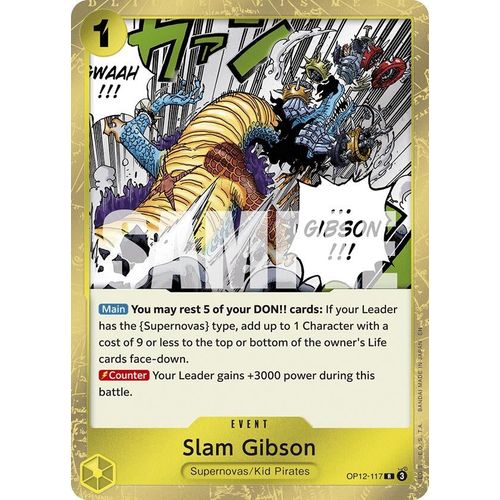 Slam Gibson (OP12-117) (Legacy of the Master)