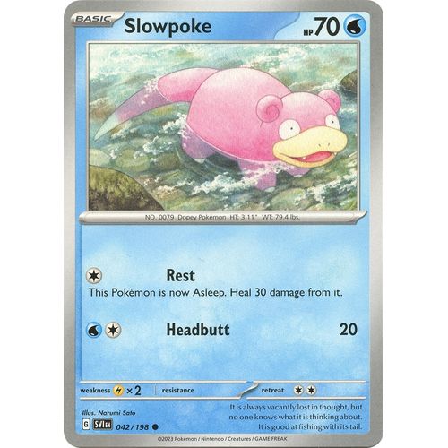 Slowpoke (042/198) [SV01: Scarlet & Violet Base Set]