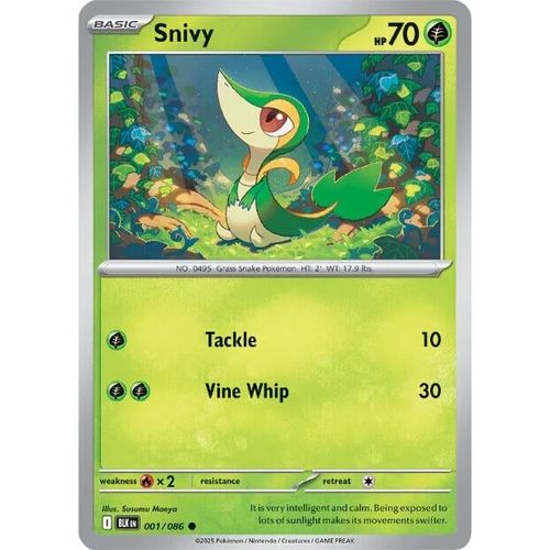 Snivy (001/086) (SV: Black Bolt)