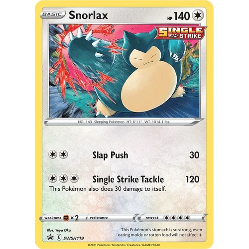 Snorlax - SWSH119 (SWSH119) (SWSH: Sword & Shield Promo Cards)