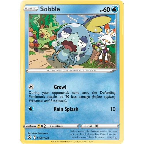 Sobble - SWSH073 (SWSH073) (SWSH: Sword & Shield Promo Cards)
