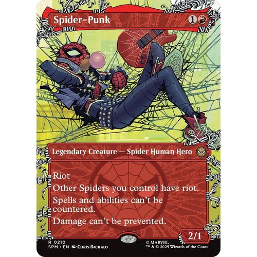 Spider-Punk (0210) (Borderless) (210) (Marvel's Spider-Man)
