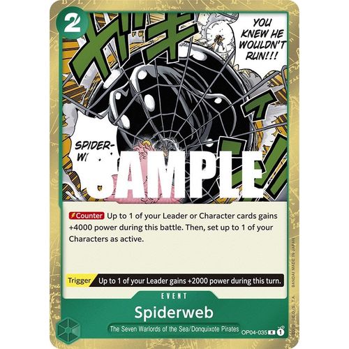 Spiderweb (OP04-035) [Kingdoms of Intrigue]
