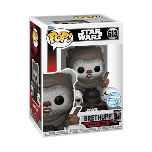 Star Wars: Return of the Jedi 40th Anniversary - Ewok with Helmets US Exclusive Pop! Vinyl - Image 3