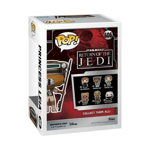 Star Wars: Return of the Jedi 40th Anniversary - Leia Boushh Pop! Vinyl - Image 3