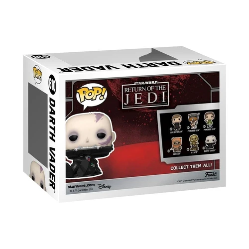 Star Wars: Return of the Jedi 40th Anniversary - Vader Unmasked Pop! Vinyl - Image 3