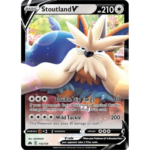Stoutland V (116/159) (Crown Zenith)
